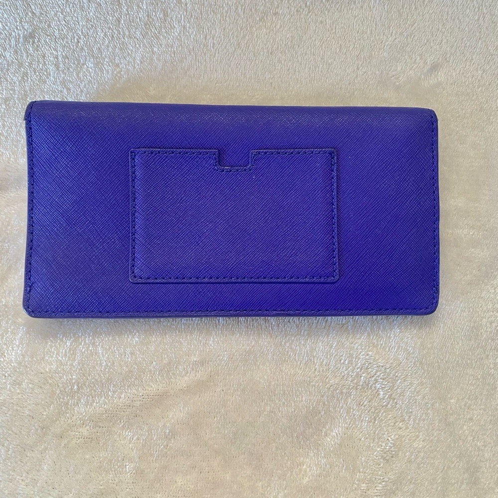 KATE SPADE "Monster" Face Liana in Vibrant Purple Long Wallet (RARE) - Picture 9 of 10